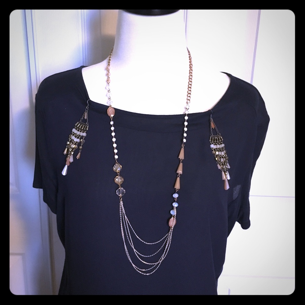 Necklace and matching earrings